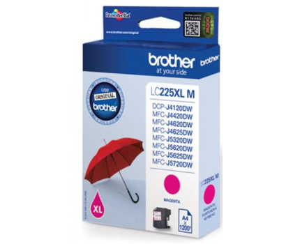 Tusz BROTHER Tusz LC-225XLM inkoust magenta